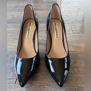Karl Lagerfeld Royals Black Pumps